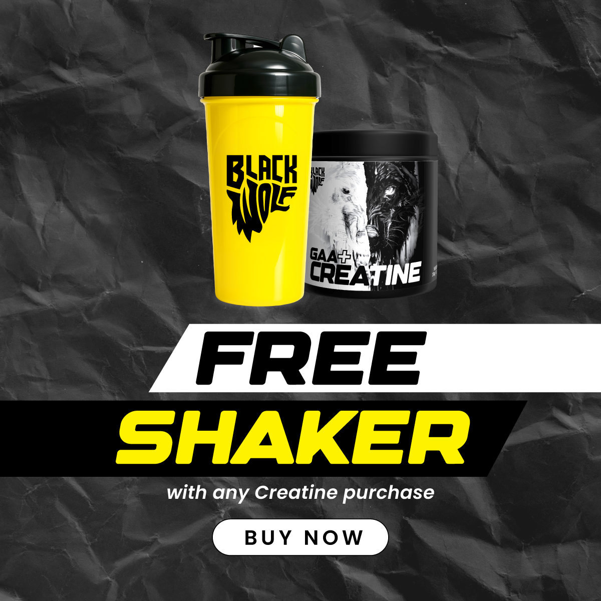 Creatine + Free Shaker