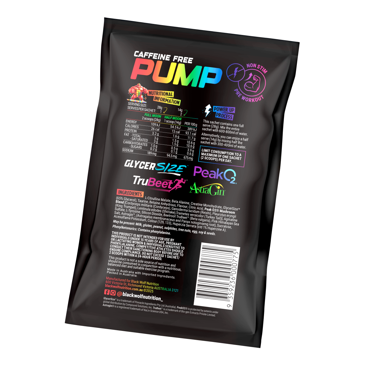Pump Sample NON-STIM