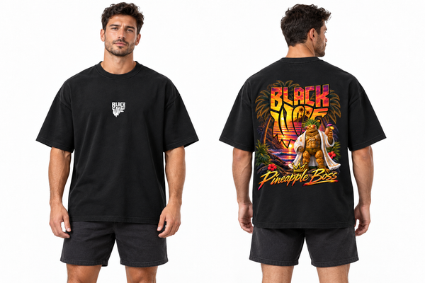 PINEAPPLE BOSS LOOSE FIT T-SHIRT- SALE SAVE $$$