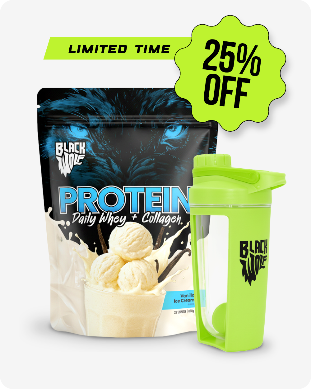 Ultimate Daily Whey Protein + Shaker